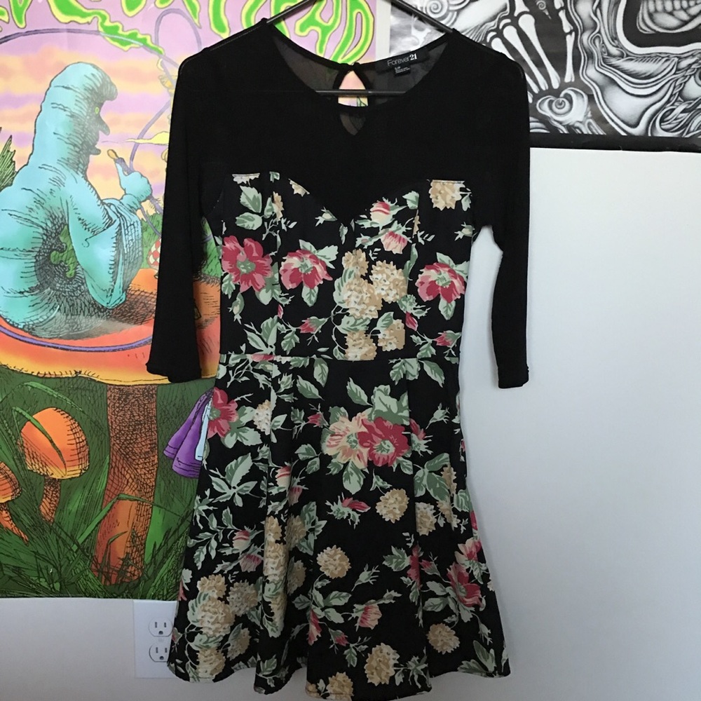 Forever 21 floral dress